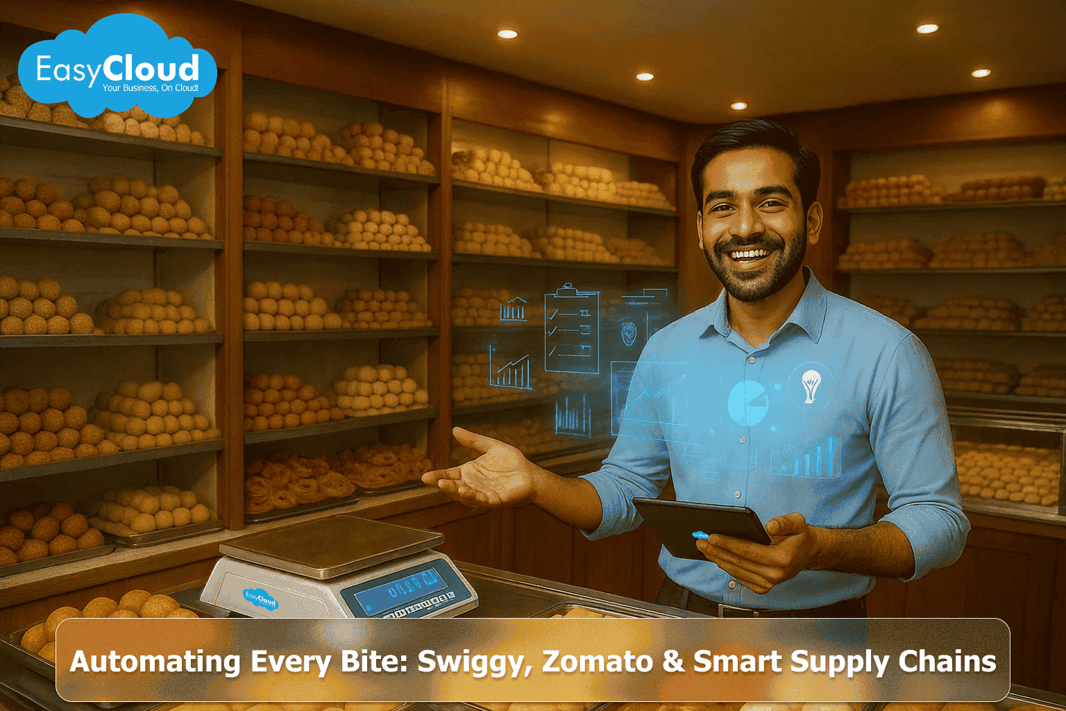 Sweet Shop Automation with EasyCloud